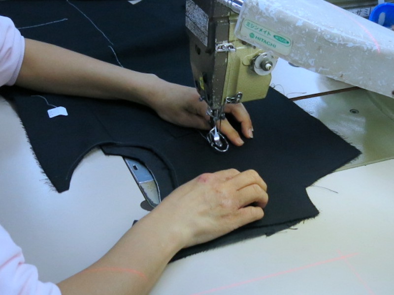 名実ともに日本トップクラスの縫製工場です。（2022/5/16）